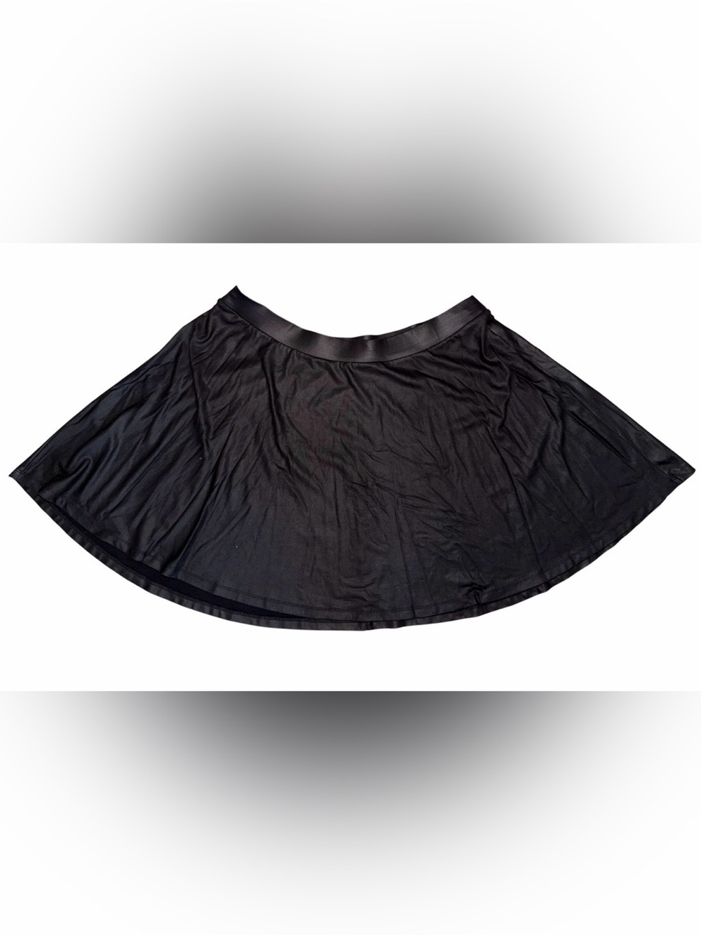 Forever 21 Black Circle Skater Skirt